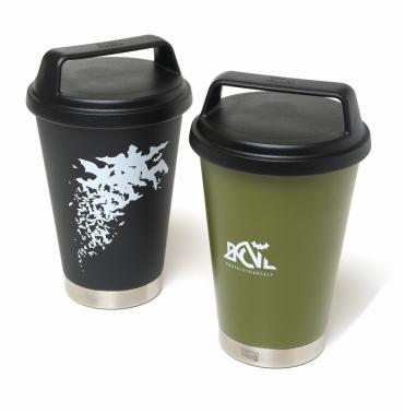 THERMO MUG GRIP TUMBLER / KHAKI