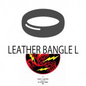 LEATHER BANGLE L