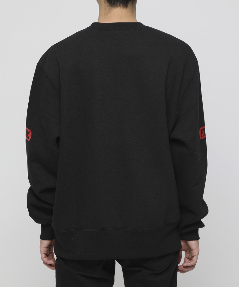 SURPRISE(サプライズ) / #FR2 College Sweat shirt [ FRC603 ] *ブラック*