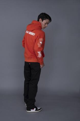 MC HOODIE ORANGE *オレンジ*