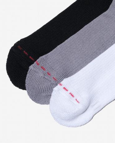 HYBRID RIB SOCKS3/4"Made in JAPAN""mitasneakers BK