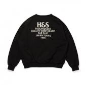 H&S SWEAT SHIRT *ブラック*