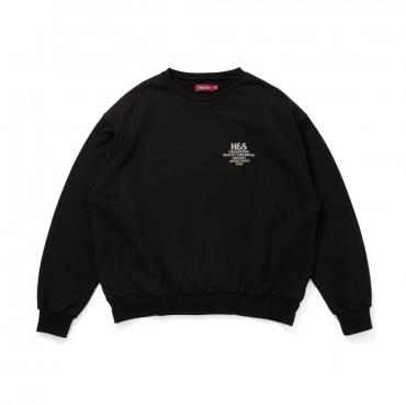 H&S SWEAT SHIRT *ブラック*