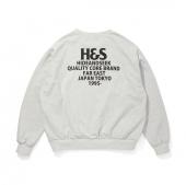H&S SWEAT SHIRT *ライトグレー*