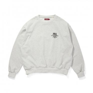 H&S SWEAT SHIRT *ライトグレー*