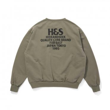 H&S SWEAT SHIRT *オリーブドラブ*