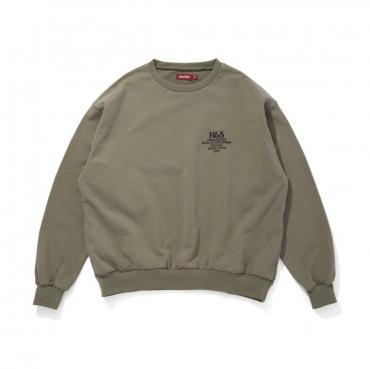 H&S SWEAT SHIRT *オリーブドラブ*