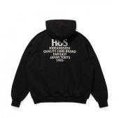 H&S HOODED SWEAT SHIRT *ブラック*