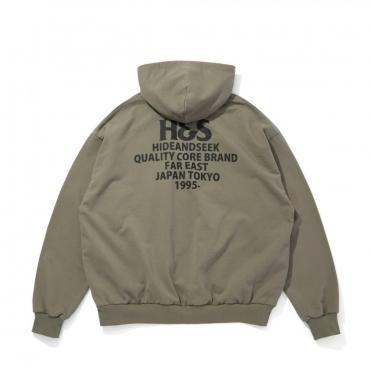 H&S HOODED SWEAT SHIRT *オリーブドラブ*