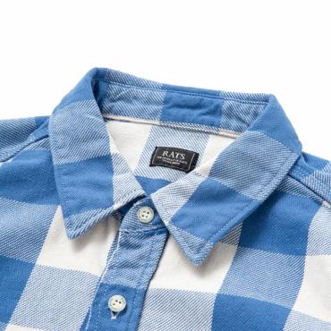 BUFFALO CHECK SHIRT *ホワイト×ブルーチェック*