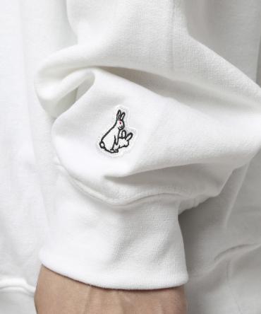 ”CAUTION”Embroidery Sweatshirt[ FRC355 ] *ホワイト*