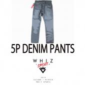 5P DENIM PANTS (P63)