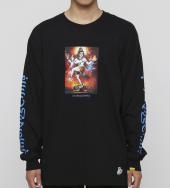 Smoking Chillum Long sleeve T-shirt[FRC596]*ブラック*