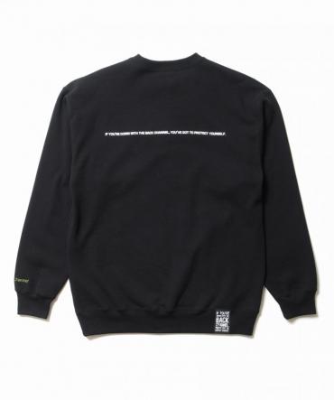 OFFICIAL LOGO CREWNECK / BLACK