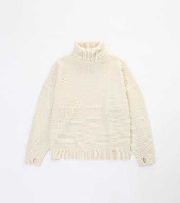 BIG TURTLE KNIT *オフホワイト*