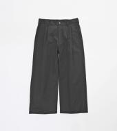 WIDE CHINO PANTS *ブラック*