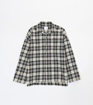 BIG CHECK SHIRTS *ブラック*