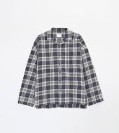 BIG CHECK SHIRTS *ネイビー*