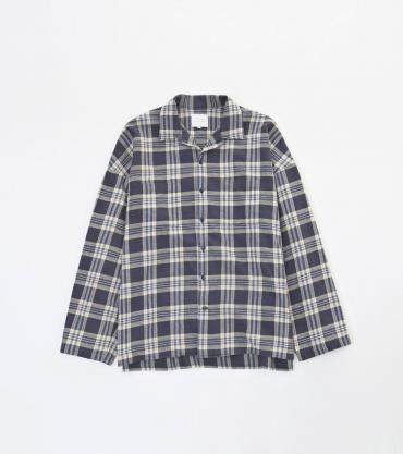 BIG CHECK SHIRTS *ネイビー*