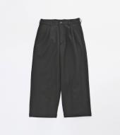 WIDE WOOL PANTS *ブラック*