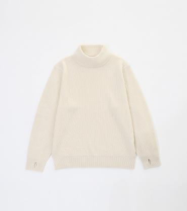 MOCKNECK KNIT *オフホワイト*