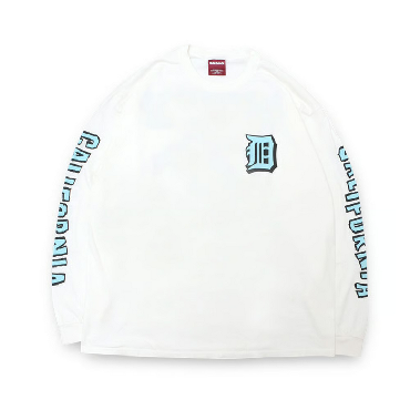 DUSTYCHAMP×Damian Fulton L/S Tee *ホワイト*