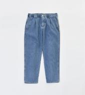 ANKLE EASY DENIM PANTS *ブルー*