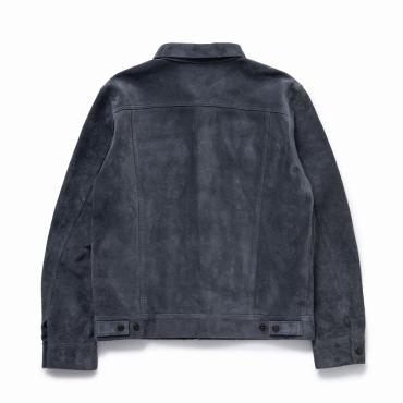 SUEDE LEATHER JKT *GRAY*