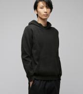 Milano rib hoodie *ダークグレー*