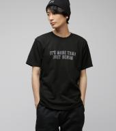 Message tee *ブラック*