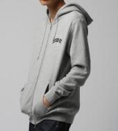 ZIP HOODIE  *杢グレー*