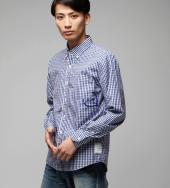 GINGHAM CHECK B/D SHIRTS *NY*