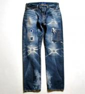 FIVE YEARS WASH WIDESTRAIGHT DENIM PANTS[VFP1059]