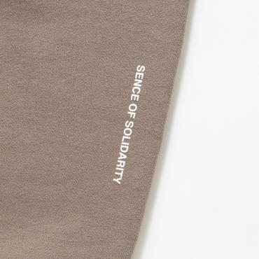 FLEECE JOGGER SWEAT PANTS / KHAKI