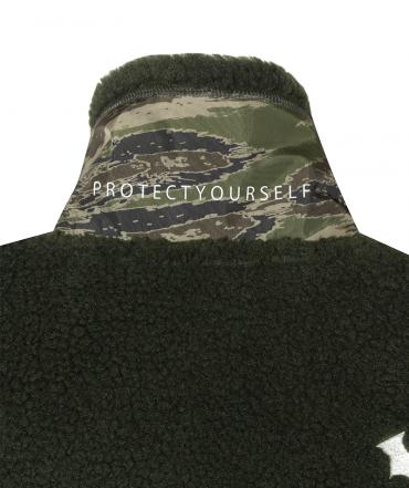 GHOSTLION CAMO BOA JACKET *オリーブドラブ*