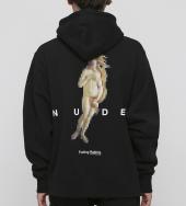 Pixelated Nude Hoodie [ FRC592 ] *ブラック*