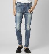 UsedwashtaperdslimSkinnyDenimpants *ライトインディゴ*