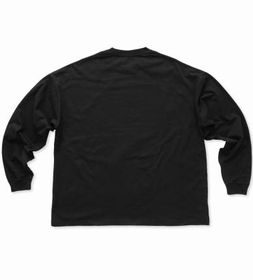 Marx collage Long sleeve tee *ブラック*