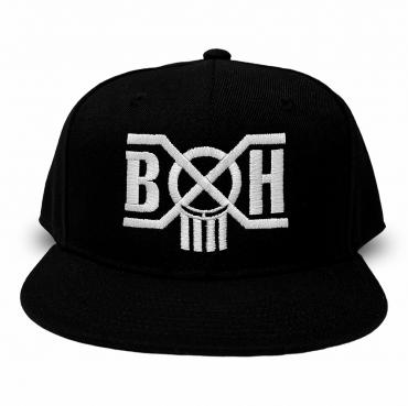 BxH LOGO CAP *ブラック×ホワイト*