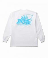 FISHING STRETCH L/S TEE / WHITE