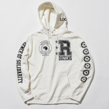 COLLEGE HOODIE *ホワイト*