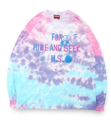 H&S × SKOLOCT L/S Tee-2(Tiedye)