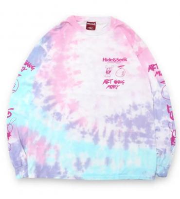   H&S × SKOLOCT L/S Tee-1(Tiedye)