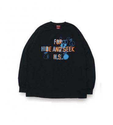   H&S × SKOLOCT L/S Tee-2 *ブラック*