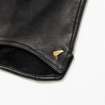 DRIVING GLOVE / BLACK-BRASS