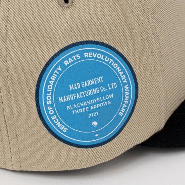 COMBI CAP / BEIGE×BLACK