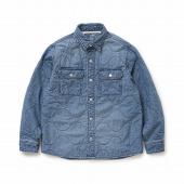 DENIM QUILTING SHIRT JKT