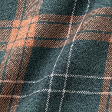 COTTON LINEN CHECK SHIRT