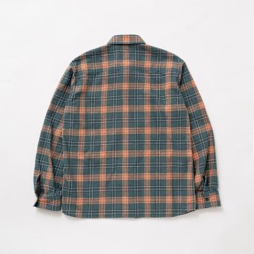 COTTON LINEN CHECK SHIRT