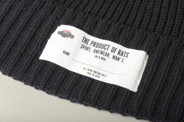 KNIT CAP *ブラック*